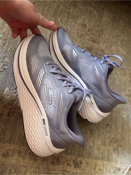 Skechers Shoes - Skechers Max Cushion Lavender Running Shoes - Women's